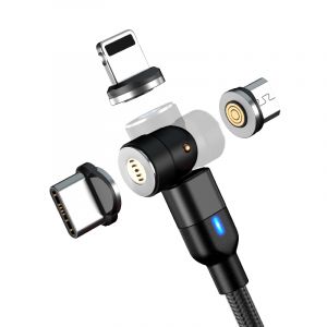 Kablenetic 540 Black, câble universel, charge rapide et data