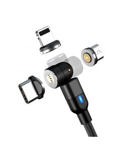 Kablenetic 540 Black, câble universel, charge rapide et data